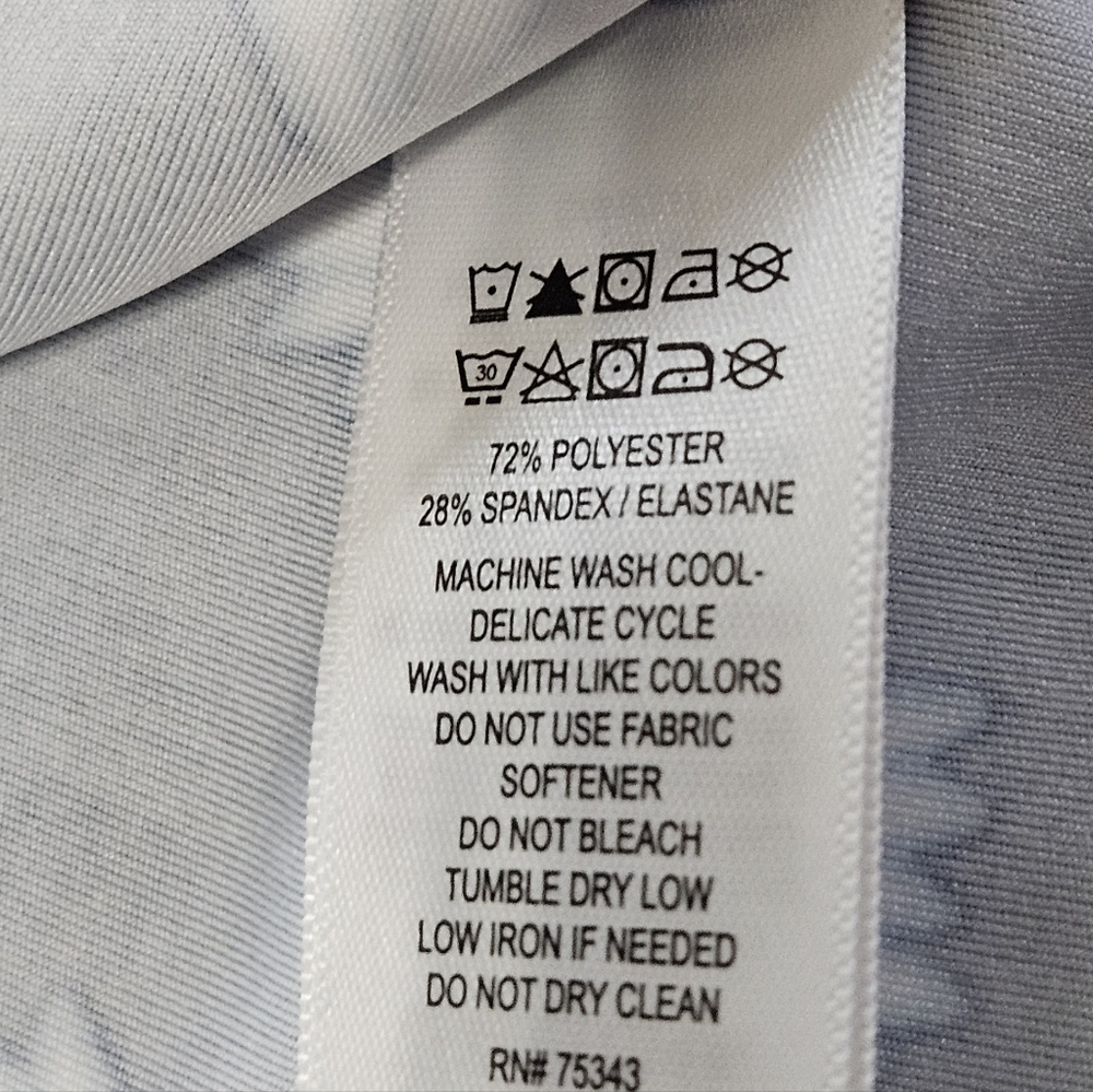 NWT Sigrid Olsen Golf & Tennis Tank & Skort Set: Blue & White: Size- Medium - Picture 5 of 10